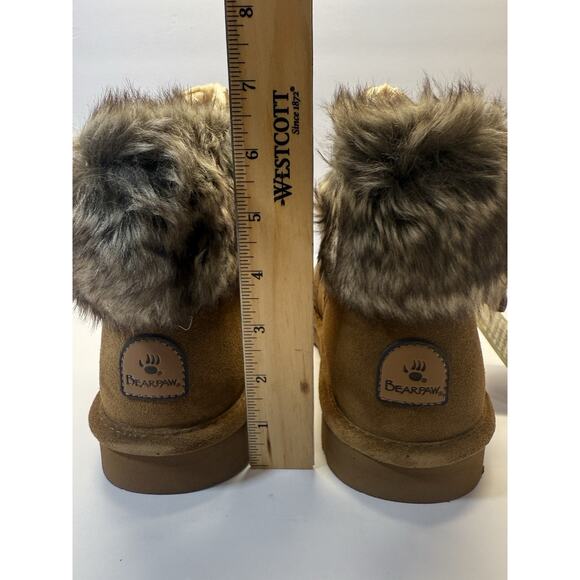 BearPaw Koko Hickory II Brown Women's Size 10 New With Box Wool Lamb Skin - Picture 9 of 15